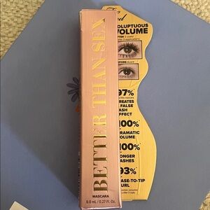 Too Faced Better Than Sex Mascara - Voluptuous Volume NIB